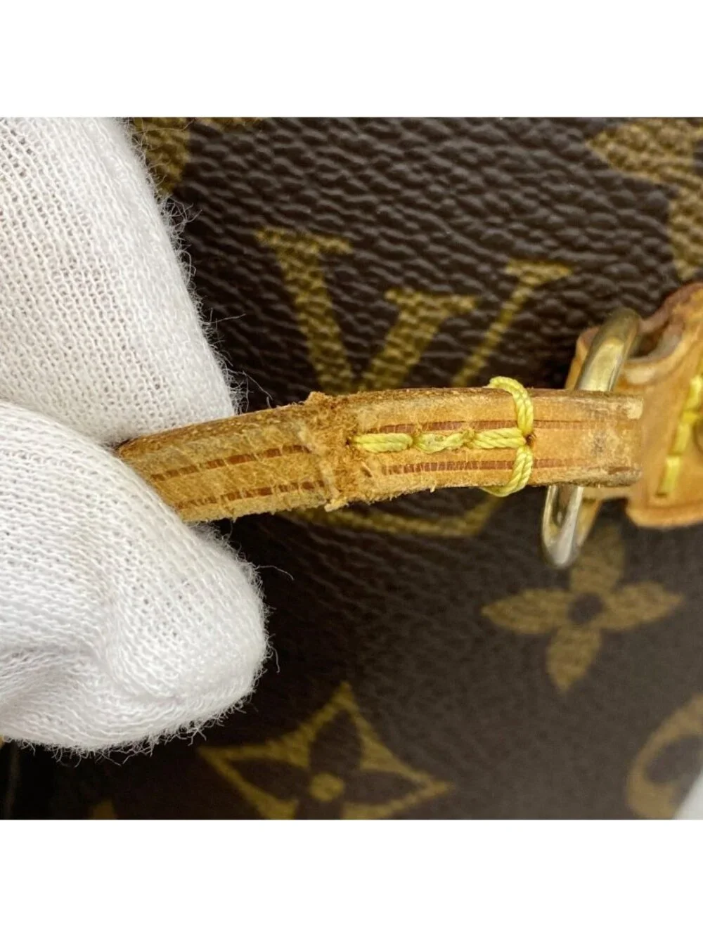 ★SOLD★ Louis Vuitton Tote Monogram Neverfull PM Brown - Picture 9 of 10